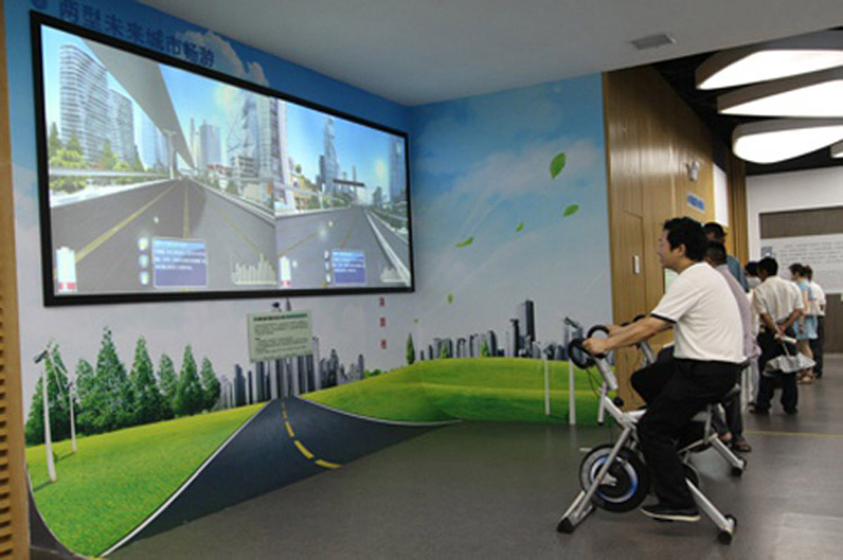 上林虚拟自行车驾驶